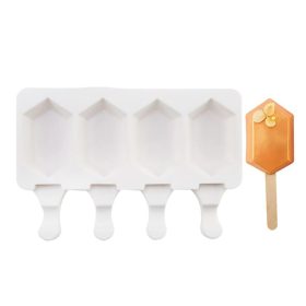   Szilikon jégkrém és sütinyalóka készítő forma – Hatszög