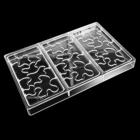 Polikarbonát táblás csokoládé forma – Hullámok