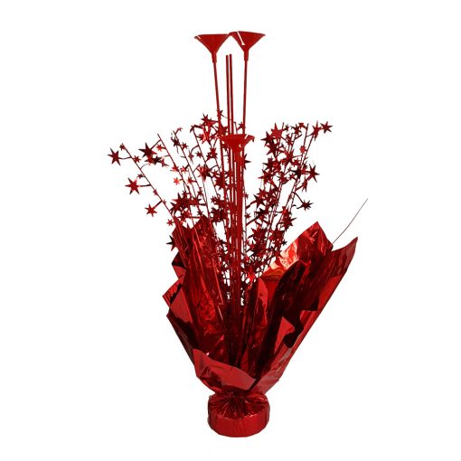 6 darabos asztali léggömb állvány – Piros