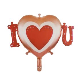 Fólia lufi – Szív felirattal 