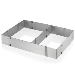 Állítható tortaforma, tortakeret - 8 cm magas - MAGAS 