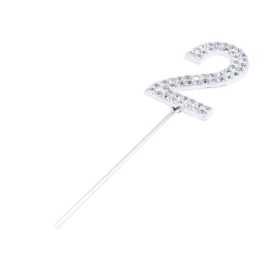 Strasszköves torta beszúró, dekoráció – Szám – 2