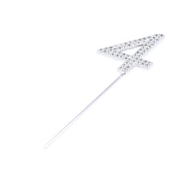 Strasszköves torta beszúró, dekoráció – Szám – 4