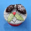 Szilikon fondant és marcipán mintázó – Toboz