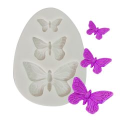   Szilikon fondant és marcipán mintázó – Pillangó, lepke