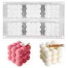 6 részes szilikon forma, mousse forma – Buborék kockák