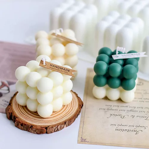 6 részes szilikon forma, mousse forma – Buborék kockák