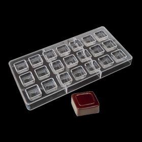 Polikarbonát bonbon forma – Kocka 