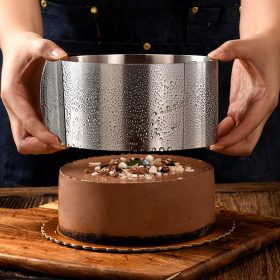   Állítható tortaforma, tortakarika, tortagyűrű – 30 cm – MAGAS - 10 cm