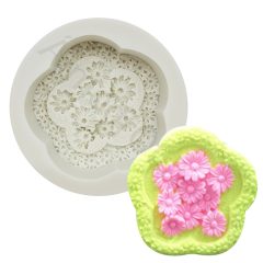   Szilikon fondant és marcipán mintázó – Százszorszépek 