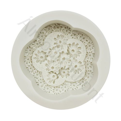 Szilikon fondant és marcipán mintázó – Százszorszépek 