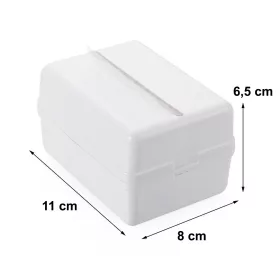 Műanyag pénzes doboz tortához 