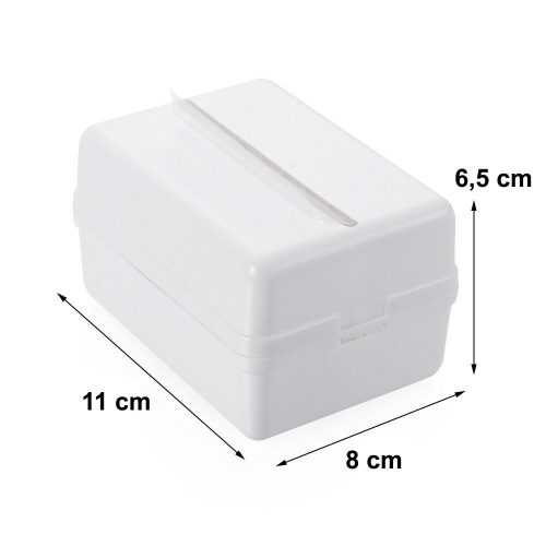 Műanyag pénzes doboz tortához 