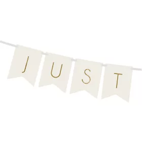 Esküvői banner – Just Married
