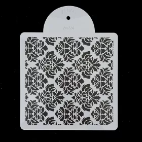 Torta sablon, stencil – Népi motívumok (ZN634)