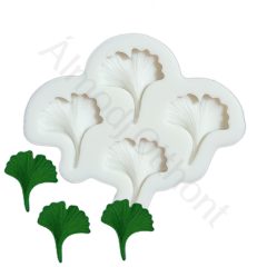   Szilikon fondant és marcipán mintázó – Kicsi ginkgo levél, páfrányfenyő levél