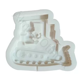   Szilikon fondant és marcipán mintázó – Munkagép - Markoló 