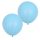 2 darabos latex lufi – Pasztell macaron színek – Kék – 45 cm