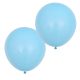 2 darabos latex lufi – Pasztell macaron színek – Kék – 45 cm