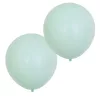 2 darabos latex lufi – Pasztell macaron színek – Zöld – 45 cm