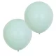 2 darabos latex lufi – Pasztell macaron színek – Zöld – 45 cm