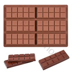   Szilikon csokoládé forma – Táblás csokoládé – Kockás