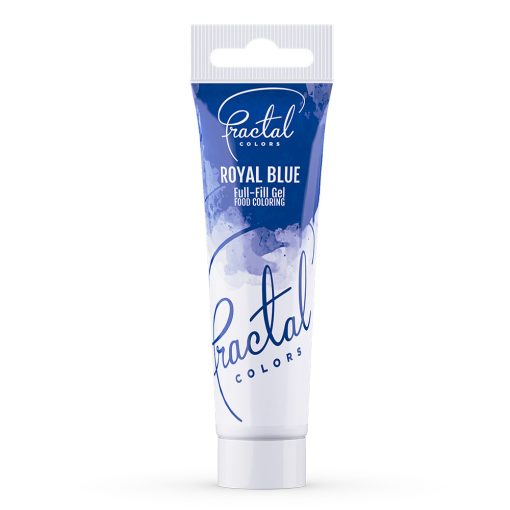 Fractal gél állagú ételszínezék – Royal Blue - Királykék