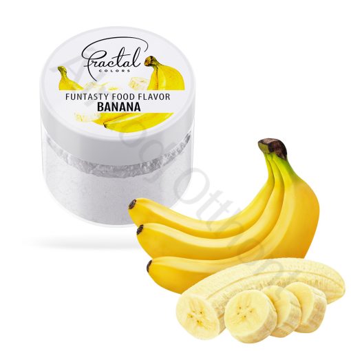 Fractal por állagú étel aroma – Banán