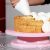 Műanyag forgatható tortaállvány