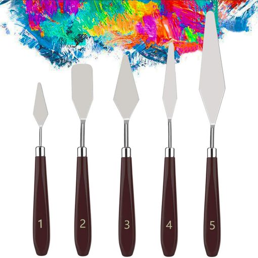 5 darabos tortaformázó spatula készlet