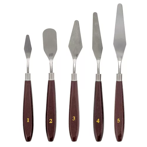 5 darabos tortaformázó spatula készlet
