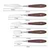 5 darabos tortaformázó spatula készlet