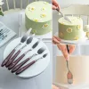 5 darabos tortaformázó spatula készlet