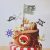 6 darabos torta dekoráció, torta beszúró – Kalóz minta