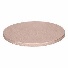 Rose Gold színű, kör alakú tortadob – 30 cm