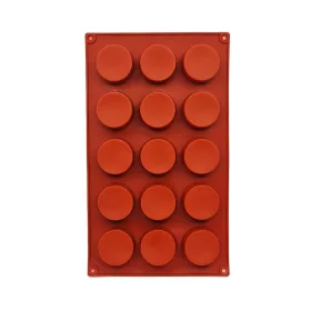 15 részes szilikon forma, mousse forma - Muffin