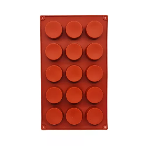 15 részes szilikon forma, mousse forma - Muffin