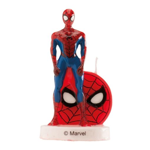 3D születésnapi gyertya, mesegyertya – Pókember