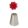 DECORA – Nagy habcső fej, díszítőcső - Karácsonyi minta - Virág
