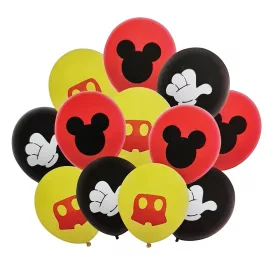 12 darabos latex lufi szett – Egér - Minnie Mouse