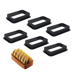 6 darabos tarte forma, desszert gyűrű – Tégla