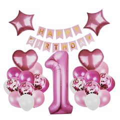 28 darabos lufi szett – Első születésnap – Lány
