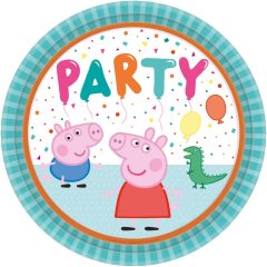 8 darabos papír tányér – Peppa malac