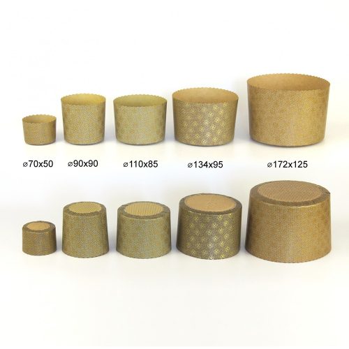 Süthető panettone sütőforma - 110x85