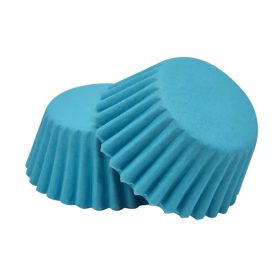   100 darabos mini muffin papír, bonbon papír – Világoskék