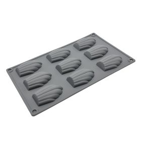   9 részes szilikon forma - Madeleine – Medvetalp, Mandula forma