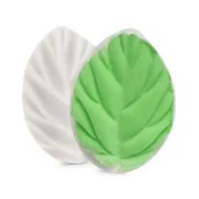   2 darabos szilikon fondant és marcipán mintázó mintázó – Levél erező, levél mintázó