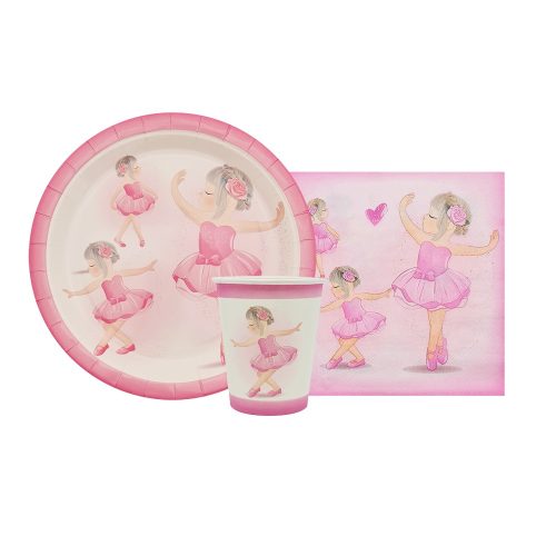 6 darabos papír pohár – Balerina