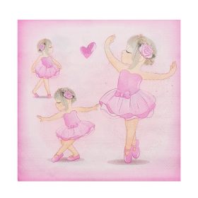 16 darabos papír szalvéta – Balerina