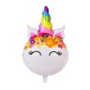 Fólia lufi – Unikornis fej virágokkal 